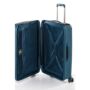 Kép 13/15 - Canyon Vízhatlan zipes Törhetetlen Spinner Bőrönd M-es méret Kék