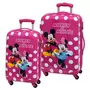 Kép 1/3 - DI-20715 Disney Minnie & Mickey Lunares 4-kerekes gyermekbőrönd
