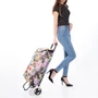 Amica Moda gurulós bevásárlókocsi cicás mintával