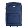 Kép 6/10 - ORMI 3 db-os bőrönd szett kék színben
