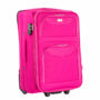 Kép 8/11 - ORMI 3 db-os bőrönd szett pink színben