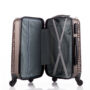 Kép 10/11 - LEONARDO DA VINCI Bőrönd szett kabin méret ÚJ WIZZAIR méret