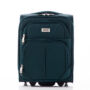 Kép 1/10 - Kis méretű kabinbőrönd zöld színben Méret: 40 cm × 30 cm × 20 cm