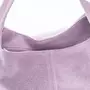 Kép 2/5 - Valódi velúbőr női táska lila színben