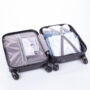 Kép 11/13 - LEONARDO DA VINCI Bőrönd kabin XS méret kivehető kerékkel WIZZ ingyenes kabinbőrönd