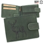Kép 1/14 - Giulio vadász pénztárca bőr díszdobozban szarvas mintával RFID rendszerrel