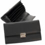 Kép 1/8 - Brifkó pénztárca pincér pénztárca fekete színben láncos