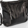 Kép 2/9 - Silvia Rosa többfunkciós női táska fekete színben