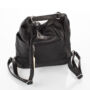 Kép 4/9 - Silvia Rosa többfunkciós női táska fekete színben