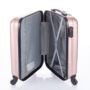 Kép 9/12 - LEONARDO DA VINCI Bőrönd kabin méret ÚJ WIZZAIR méret levehető kerekekkel