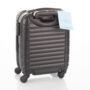 Kép 6/13 - LEONARDO DA VINCI Bőrönd kabin XS méret kivehető kerékkel WIZZ ingyenes kabinbőrönd
