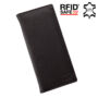 Kép 1/7 - GIULIO valódi bőr pénztárca, irattartó RFID rendszerrel*