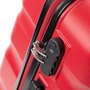 Kép 2/6 - Travelway  Bőrönd nagy méret piros színben