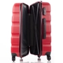 Kép 3/6 - Travelway  Bőrönd nagy méret piros színben