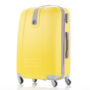 Kép 2/6 - 3 db-os bőrönd szett sárga színben