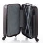 Kép 3/11 - LEONARDO DA VINCI Bőrönd kabin méret ÚJ WIZZAIR méret levehető kerekekkel