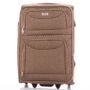 Kép 1/13 -  Bőrönd kabin méret 6802 Camel színben RYANAIR ÚJ WIZZAIR méret 