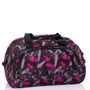 Euroline utazótáska A162140 Black+Pink RYANAIR WIZZAIR KÉZIPOGGYÁSZ MÉRETŰ UTAZÓTÁSKA