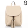 Valódi bőr női hátizsák S1288-2 Beige