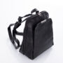 Kép 4/8 - Női hátizsák tablet tartóval fekete színben 8683-black