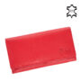 Kép 1/16 - Fairy valódi bőr pénztárca piros színben RFID rendszerrel díszdobozban
