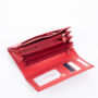 Kép 8/16 - Fairy valódi bőr pénztárca piros színben RFID rendszerrel díszdobozban
