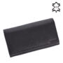 Kép 1/14 - Valódi bőr brifkó pincér pénztárca fekete színben AM-03-183