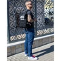 Hátizsák fekete színben 8815-black