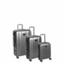 Kép 1/5 - FLY bőrönd szett Silver Brushed