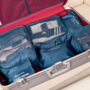 Kép 9/9 - Bőröndrendező táskák utazáshoz 6 db-os szett"